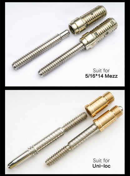 Billiards Joint Pin&Insert Wavy /Uni Loc Radial 3/8*10 3/8*11 United Joint Billiards Accessories Shaft Fittings