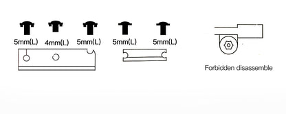 KONLLEN Multifunctional Shaper For 9.3 To 14mm Pool Cue Tip