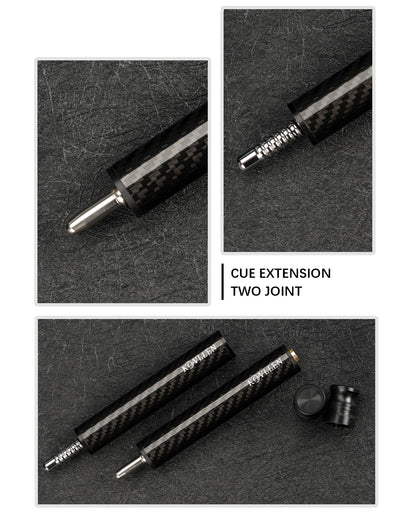 KONLLEN  Double Head Extension Carbon Fiber Radial Pin Joint Extend For ZOKUE 3142 Z2 PREDAIOR FURY