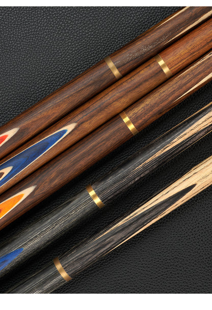 O'MIN Member Snooker Cue 3/4 Jointed Cue 57 inch 10-10.2mm Ash Cue OMIN Members Snooker Stick Billiard Cue With Case and Extension Kit