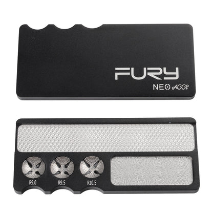 FURY Tip Repairer Durable Metal Multifunction 3 Colors Options Tool Conveninent Billiard Tip Shaper&Pricker Accessiories