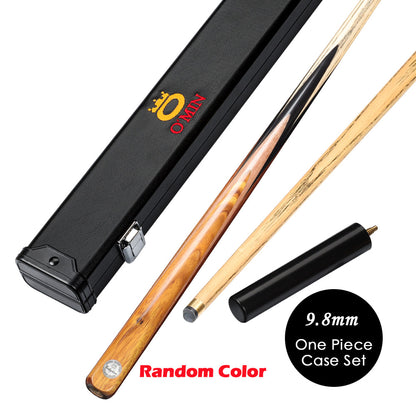 O'MIN ENLIGHTEN 3/4 Piece  1pc Snooker Cue with Case with Extension  Ash Snooker Cue