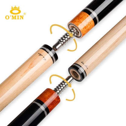 OMIN XF-B1-3 Billiard Pool Cue 12.8mm Tip