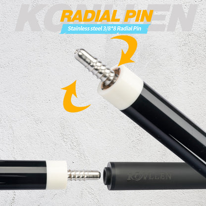 KONLLEN  15CF/15GF Carom Cue