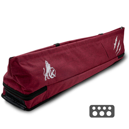 KONLLEN Cue Case 1/2 Billiard High Capacity Cue Case 7/9 Holes 3x4 4x5 Soft Bag