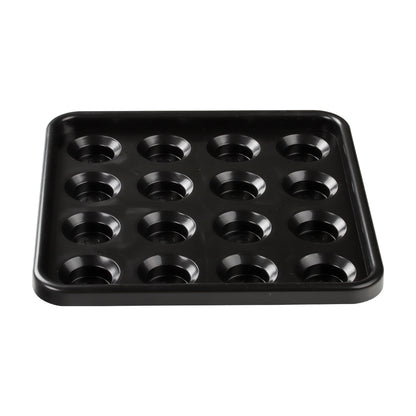 Billiard Ball Tray Holds 16 Ball Portable Professional Serving Indoor Game Carrying Full Set Pool Snooker Billiard Accessories