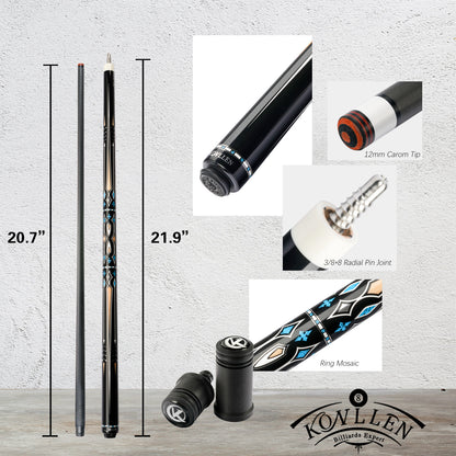 KONLLEN  15CF/15GF Carom Cue