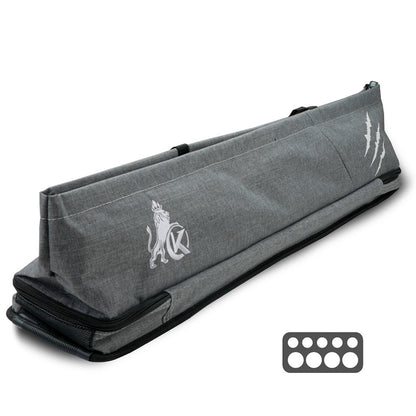 KONLLEN Cue Case 1/2 Billiard High Capacity Cue Case 7/9 Holes 3x4 4x5 Soft Bag