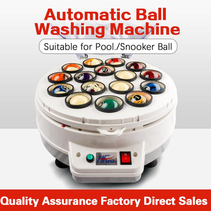 Billiard Ball Cleaner Machine Pool 16 balls Snooker 22 Balls Clean Automatic Washing Electronic Machine Ball Clean Accessories