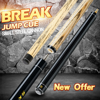 OMIN Break Punch Jump Cue Billiard Stick 14 MM Tip 142cm Length