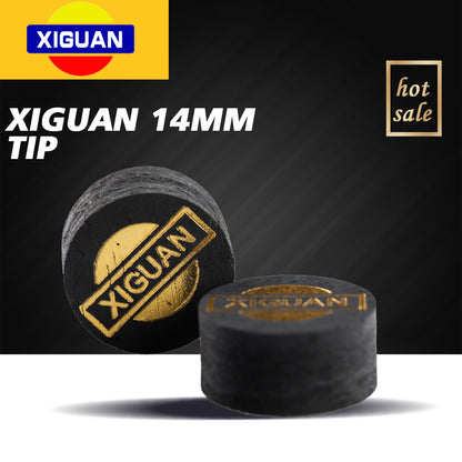 XIGUAN Billar Pool Cue Tips 5/10 قطعة طرف متعدد الطبقات طرف عالي الجودة ملحقات بلياردو احترافية