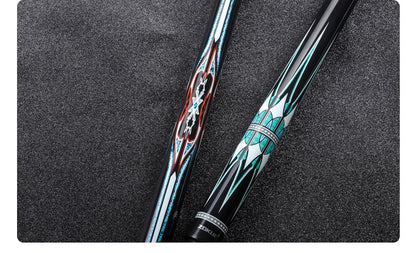 ZOKUE Carom Stick Professional Carom Billiard Cue 3 Cushion Cue Carom Cue Taper 12mm Tip 142 cm Libre Cue with Case