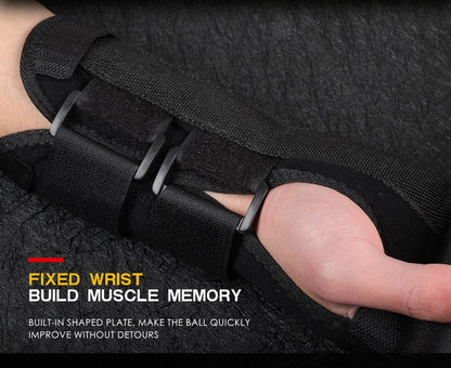 Billiard Grip Trainer Shot Left/Right Hand Training Tool Apparatus Wrist Strap Fixed Gloves Integrated Wrist