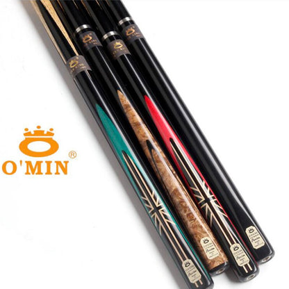 High-end Handmade EVOLVER One Piece Snooker Cue Kit with Case with Telescopic Extension 9.5mm 10mm 11.5mm Tip Snooker Stick Cue