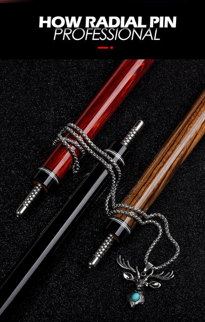 HOW CUES Billiard Cue Irish Linen Grip Rare Solid 12.8mm M4 Pro Shaft Pool Cue Stick Handmade Billard Cue Stick Kit Athlete