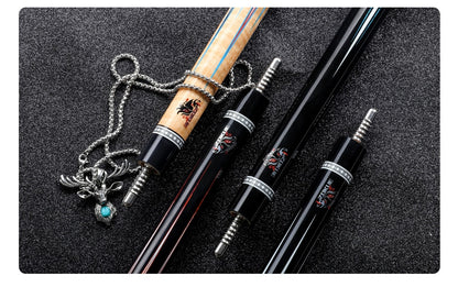 ZOKUE Carom Stick Professional Carom Billiard Cue 3 Cushion Cue Carom Cue Taper 12mm Tip 142 cm Libre Cue with Case