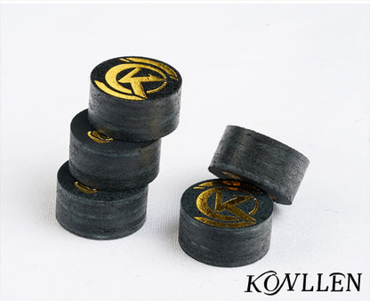 KONLLEN Pool Cue 14mm M Tip Elasticity Plugging Multi-Layers Pigskin