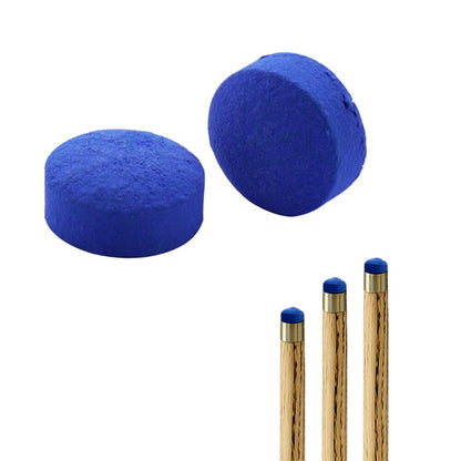 Blue Diamond Tips 50 Pcs Leather Cue Head Tip Snooker Cue Tip 9mm 10mm 11mm 12mm 13mm Pool Cue Tips Cheap Billiard Accessories