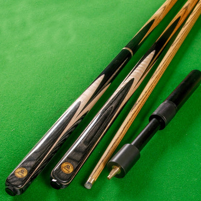 O'MIN Snooker Cue High-end One Piece Snooker Cue or 3/4 Piece Cue with Excellent Case with Telescopic Extension Snooker Stick