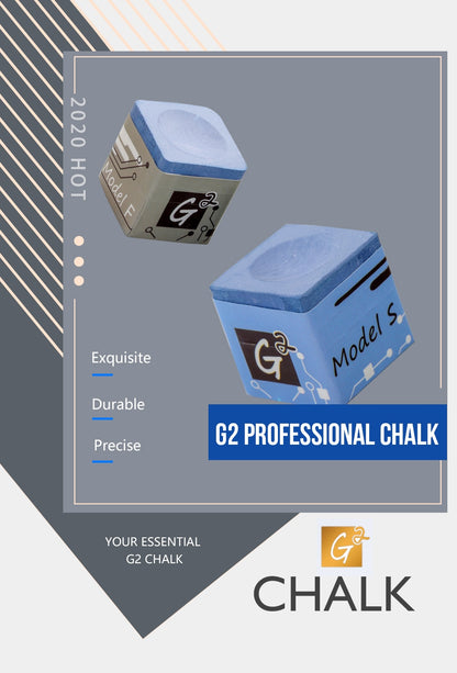 Original Japan G2 Chalk Billiard Magnetic Chalk Fine Powder MODEL F(soft) MODEL S(so soft) Non-stick