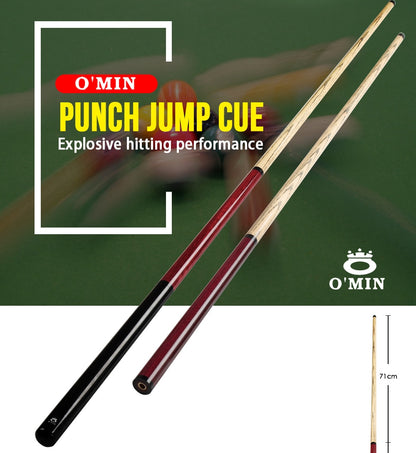 OMIN Break Jump Cue 3 Pieces Cue Ash Wood Shaft