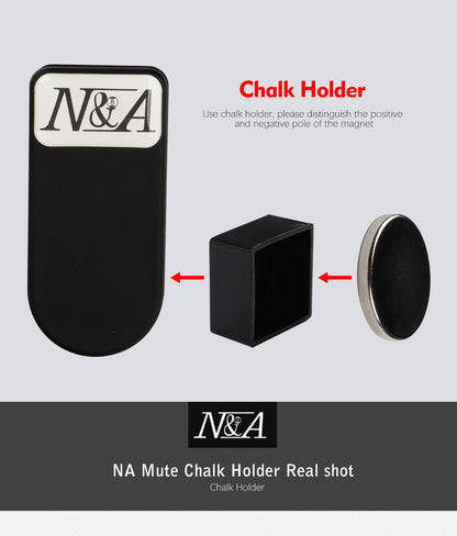 NA Chalk Holder Magnetic  Silent Round Square Carrying Holder