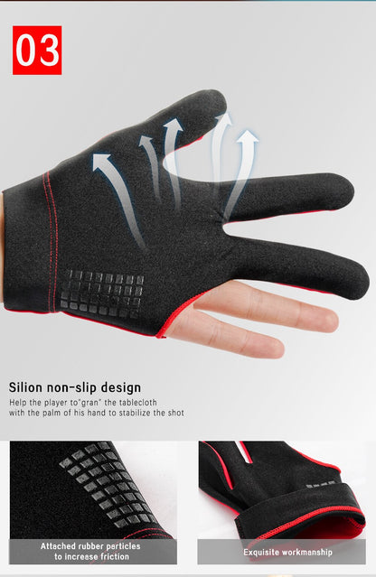 XIGUAN  Non-slip One Pieces Three Fingers Gloves