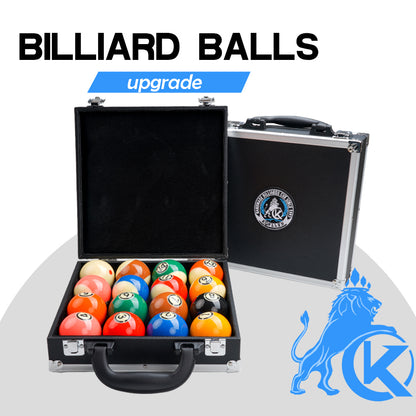 Billiard Balls 57.2mm With Case