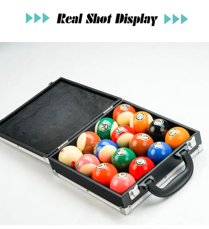 Billiard Balls 57.2mm With Case