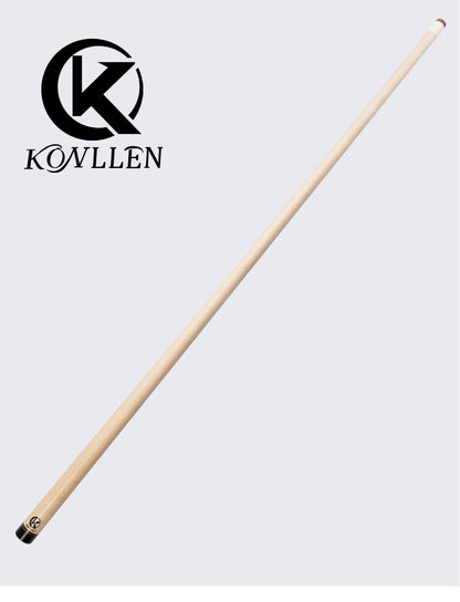 KONLLEN Solid Maple Wood Technology Shaft Billiard Pool Cue Kit Shaft 3/8*8 Radial Pin Joint 12.9mm Tip Carbon Fiber Tube Shaft