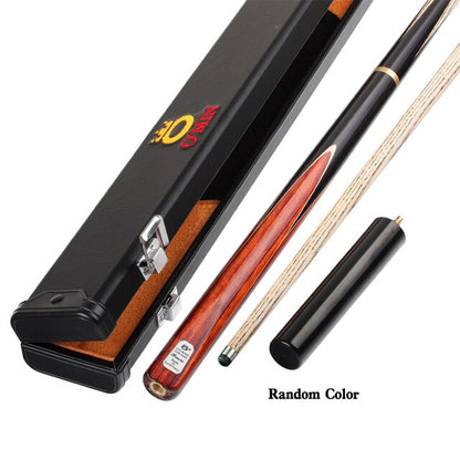 O'MIN Basic Billiard Cue 3/4 Piece Snooker Cue Kit Stick with Case with Extension 10mm/11.5mm Tip