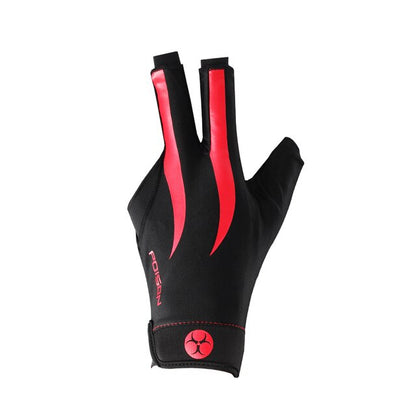 Original POISON Gloves Billiard Gloves One Piece Non-slip Lycra Fabric Pool Gloves Snooker Glove