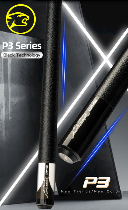 PREOAIDR 3142 P3  Pool Cue Black Technology Shaft