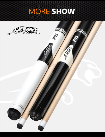 PREOAIDR 3142 P6 Billard Pool Cue Maple Shaft مع تمديد 13 مللي متر 11.5 مللي متر 10 مللي متر طرف Uni-lock مشترك جلد قبضة عصا جديلة