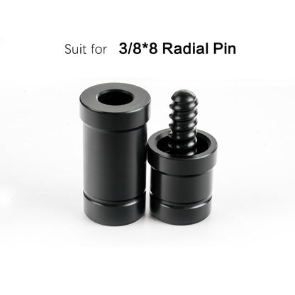 Cue Billiard Joint Protector Plastic 3/8*8 Radial Pin Uniloc Middle Joint Protector for PREDATOR FURY MEZZ