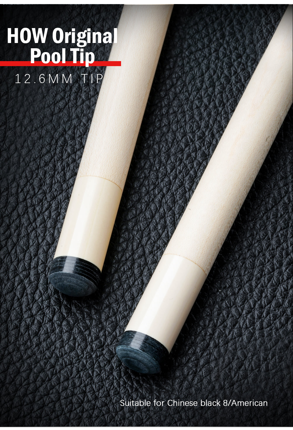 HOW X-Hyper Billiard Cue Shaft CP PLUS Shaft Abalone Shell Mosaic Inlay  Ring Single Shaft Radial Pin