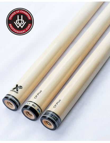 HOW X-Hyper Billiard Cue Shaft CP PLUS Shaft Abalone Shell Mosaic Inlay Ring Single Shaft Radial Pin