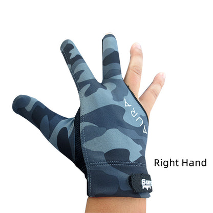 High Quality Three Fingers Billiard Pool Gloves Left Hand