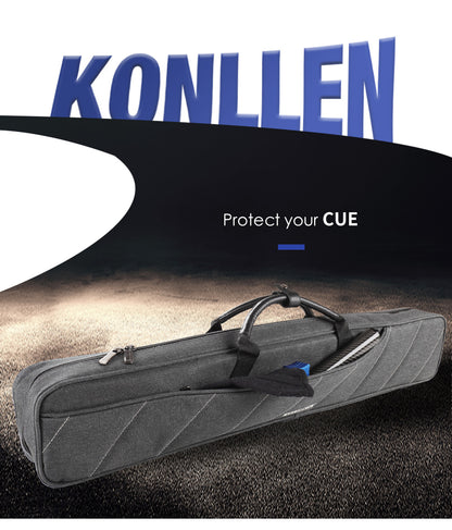 KONLLEN  7 Holes Cue Case 3 Butts 4 Shafts