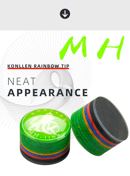 KONLLEN Rainbow Tips 11/14mm